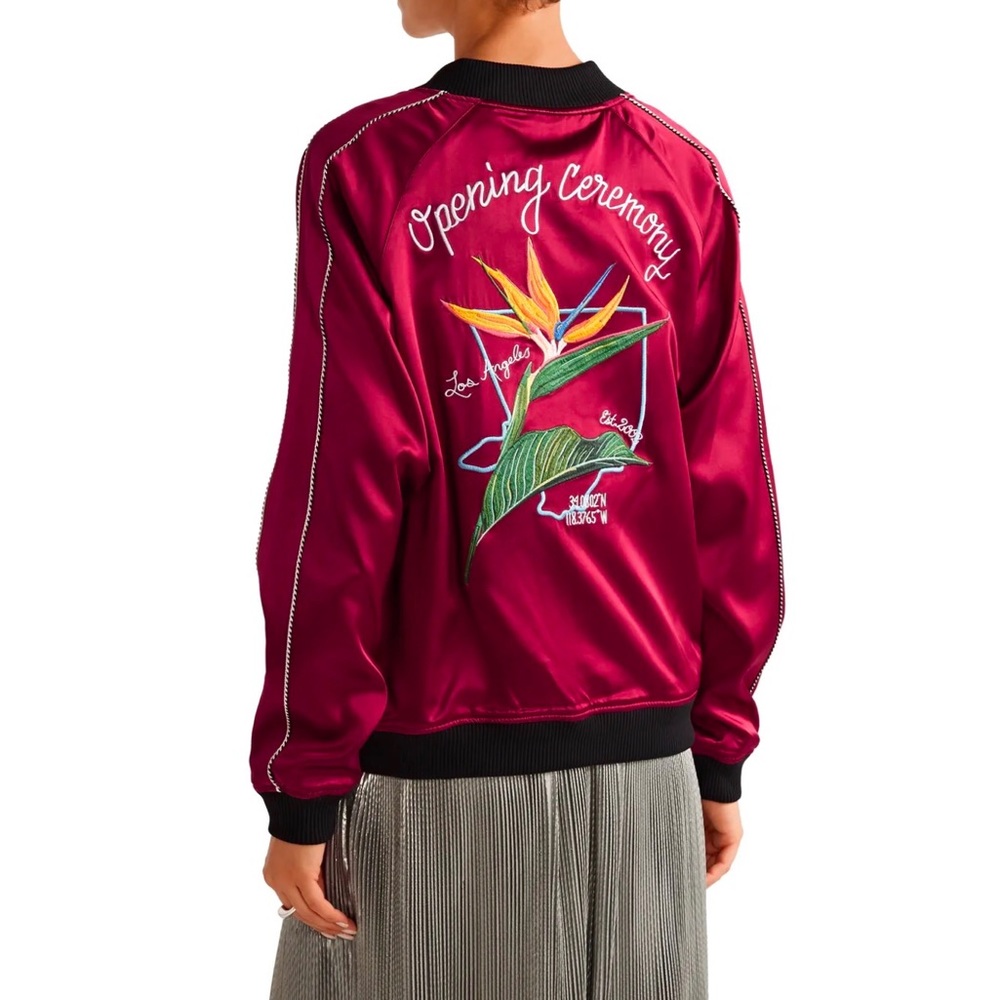 Opening Ceremony Reversible Bomber Jacket, size M